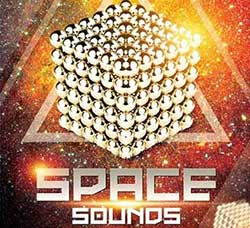 音乐俱乐部传单模板：Space Sounds Premium Club flyer PSD Template